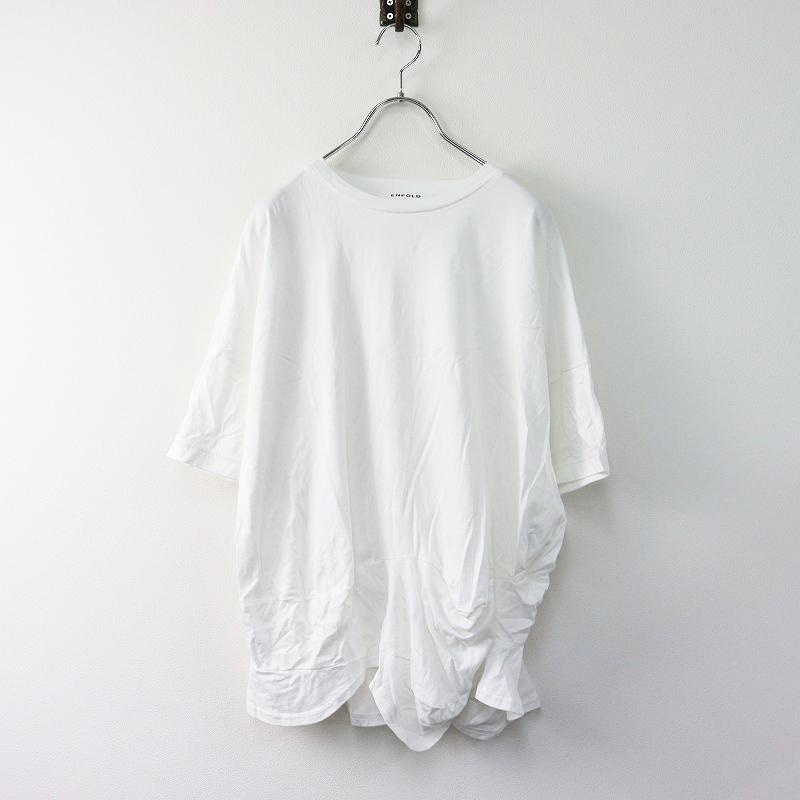 ENFOLD 2024AW エンフォルド CURVE LAYERED-HEM T-SHIRT 38 ENFOLD 2024AW エンフォルド CURVE LAYERED-HEM T-SHIRT 38