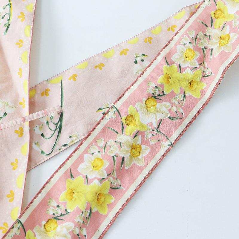 美品 定価5.2万 2024SS ピンクハウス PINK HOUSE スイセン 美品 定価5.2万 2024SS ピンクハウス PINK HOUSE スイセン