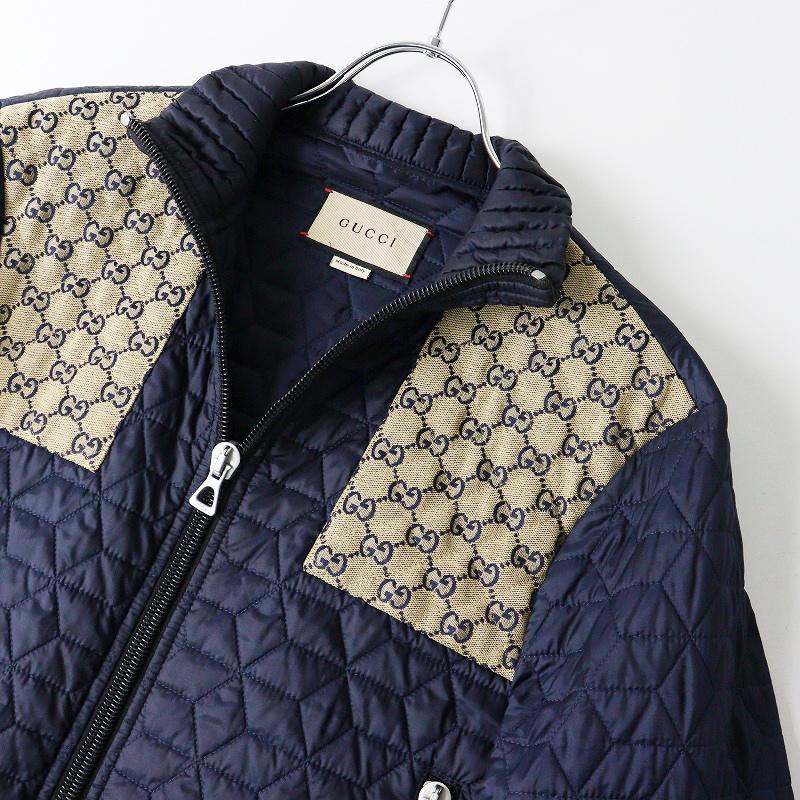 GUCCI 人気 グッチ 715540 GGファブリック 切替キルティング GUCCI 人気 グッチ 715540 GGファブリック 切替キルティング