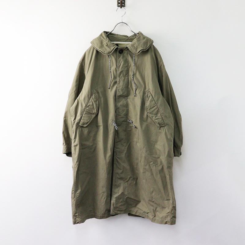 45R 45rpm ウェザー908 ダンボカラーコート　カーキ 45R 45rpm ウェザー908 ダンボカラーコート カーキ