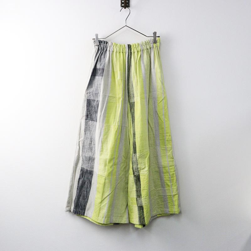 美品 玉木新雌 タマキニイメ tamaki niime wide pants long ワイド 