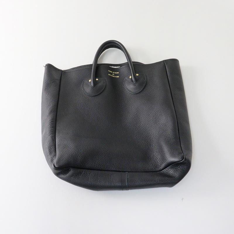 ヤングアンドオルセン YOUNG&OLSEN シボカワレザー トートバッグ 