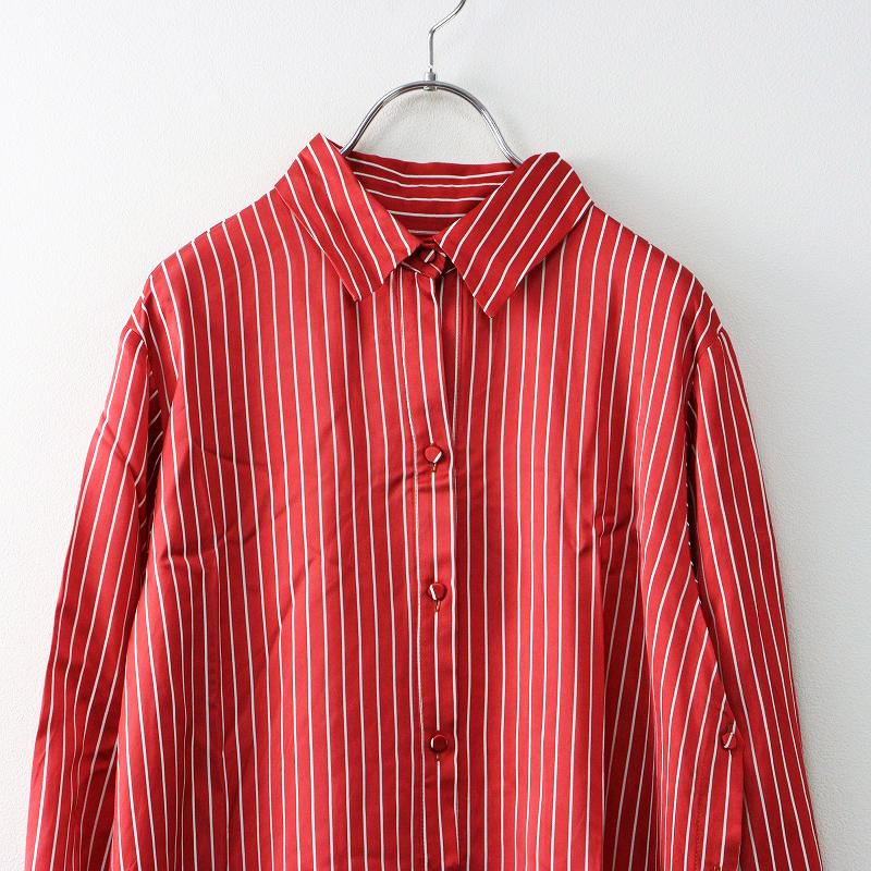 美品 2018AW マイラン MYLAN my18aw-op027 Bi-color stripe shirt  