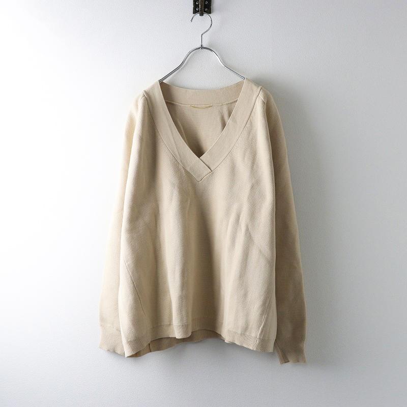 Deuxieme Classe ドゥーズィエム クラス ミドルゲージKNIT Vネック  