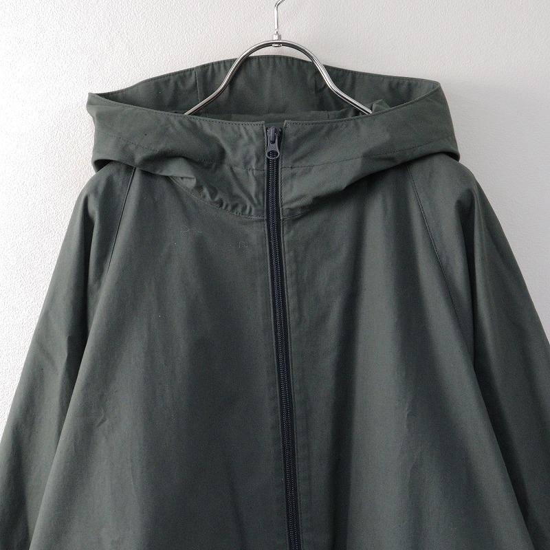 美品 エイトン ATON COTTON NYLON OXFORD HOODED COAT 2 美品 エイトン ATON COTTON NYLON OXFORD HOODED COAT 2