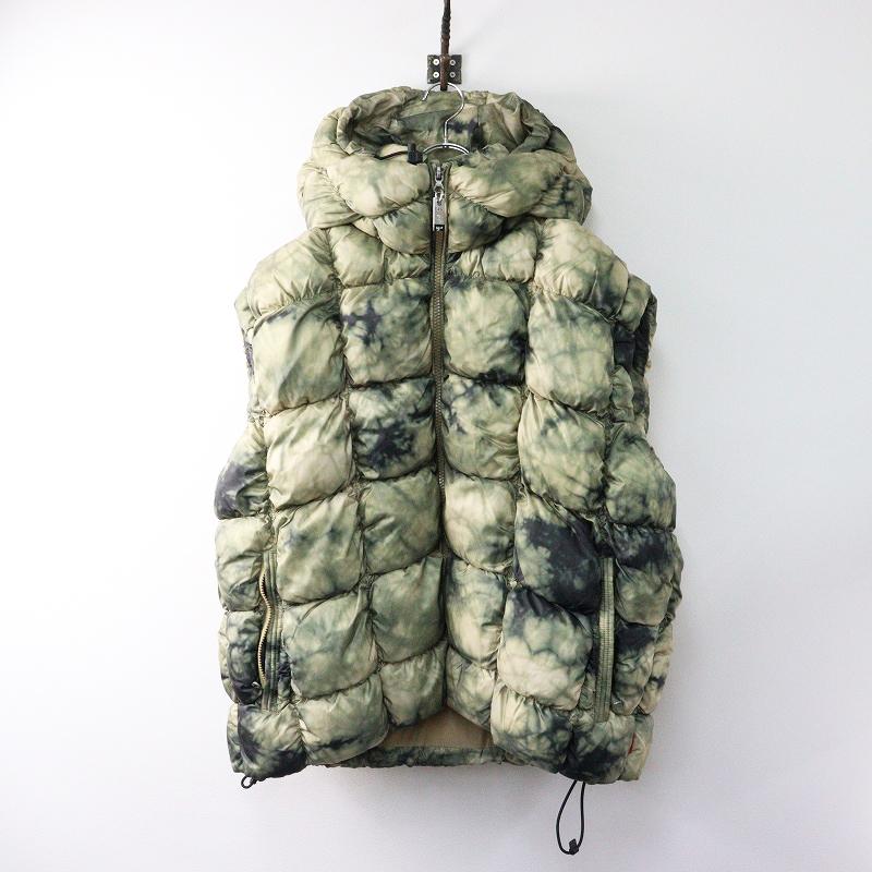 dieselタイダイ柄中綿ベスト23AW DIESEL（ディーゼル） 美品 メンズ 2023AW DIESEL W-RALLE-SL ジップ