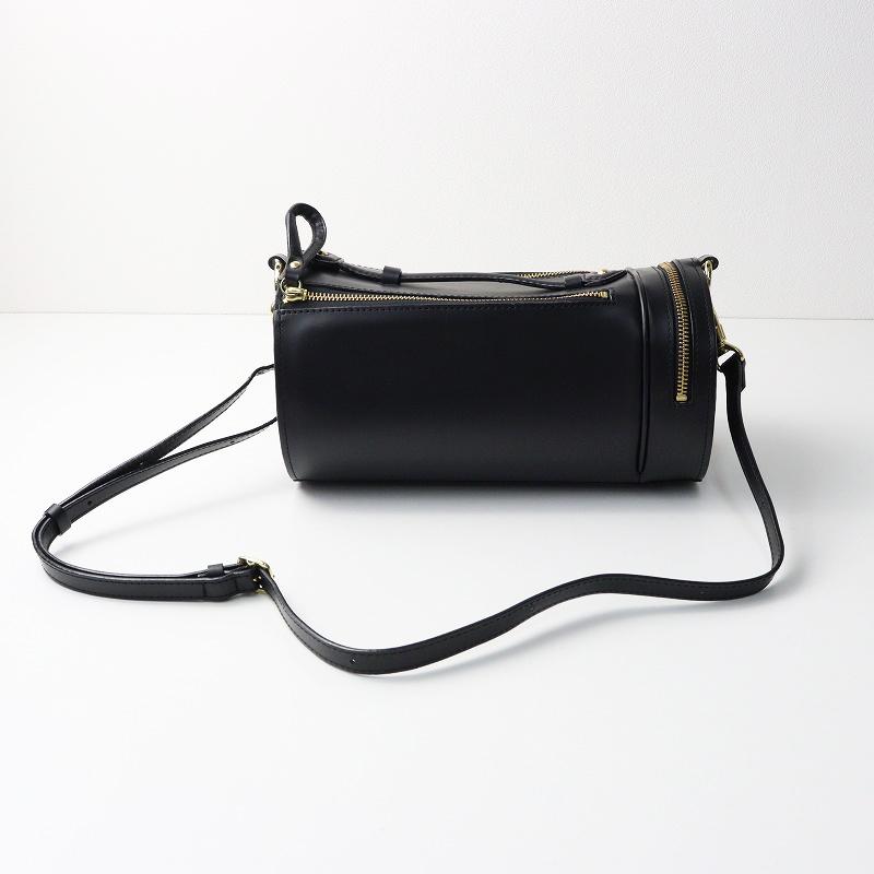 極美品 ポティオール PotioR レザーハンドバッグ/ブラック 2way 極美品 ポティオール PotioR レザーハンドバッグ/ブラック 2way