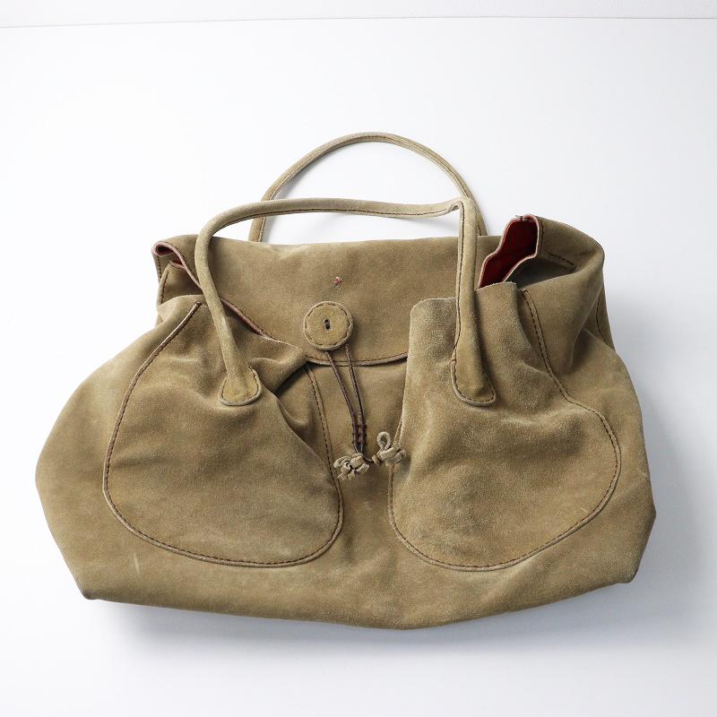 エンリーベグリン　レザートートババッグ　カーキー系 エンリーベグリン レザートートババッグ カーキー系 - メルカリ