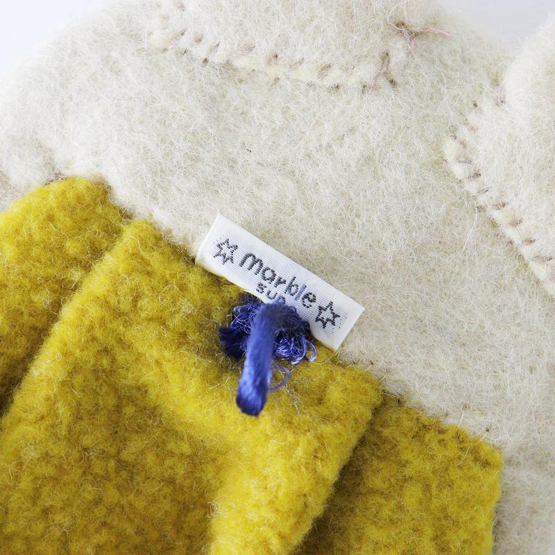 美品 マーブルシュッド marble SUD FELT RABBIT アンゴラ ウサギ 美品 マーブルシュッド marble SUD FELT RABBIT アンゴラ ウサギ