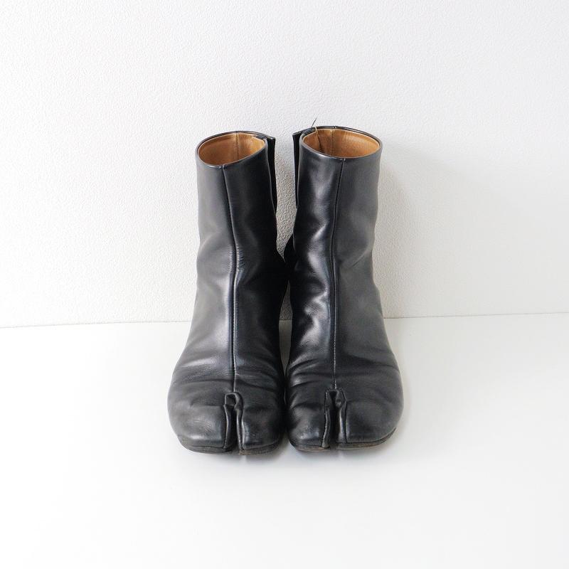 メゾンマルジェラ MAISON MARGIELA Tabi タビブーツ 36/ブラック メゾンマルジェラ MAISON MARGIELA Tabi タビブーツ 36/ブラック