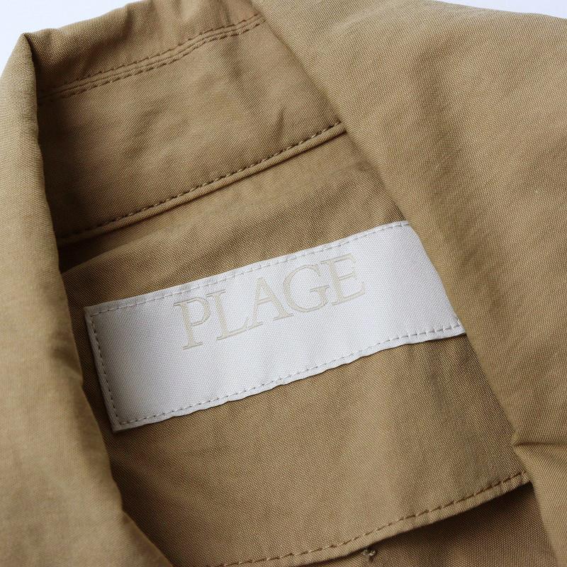 美品 定価4.2万 2024SS プラージュ Plage テントコート 36 美品 定価4.2万 2024SS プラージュ Plage テントコート 36