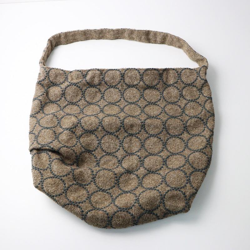 ミナペルホネン mina perhonen *tambourine マロンバッグ