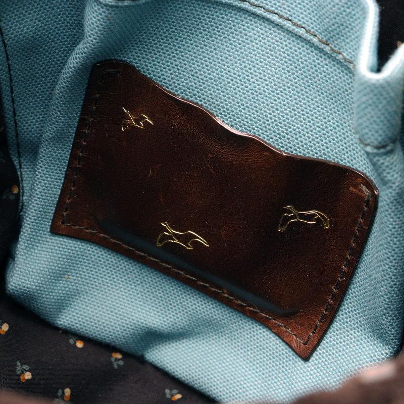 【スプリングセール】極美品 2024SS エバゴス ebagos BIRD JOURNEY ラウンドバスケット シェニール ポーチカバー CHOCO /ナチュラル かご【2400014375602】の画像