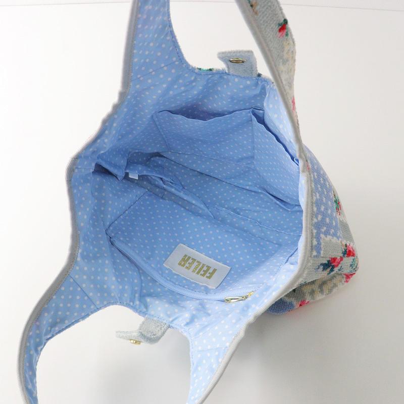 feiler 美品 フェイラー FEILER フラワーパッチワーク トート feiler 美品 フェイラー FEILER フラワーパッチワーク トート