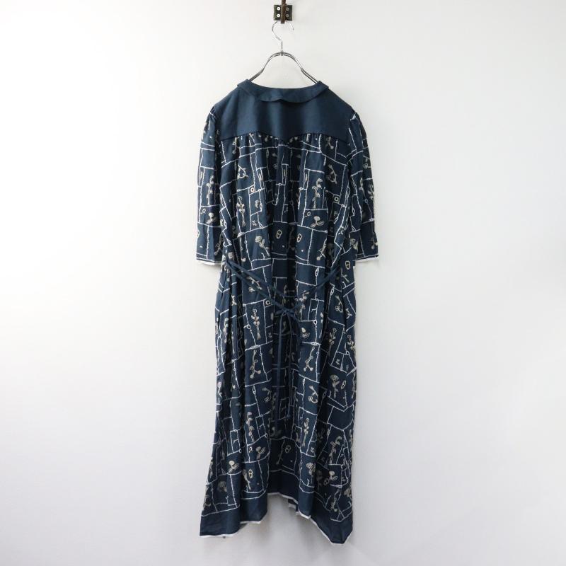 新品 ミナペルホネン garden patchwork ワンピース ドレス