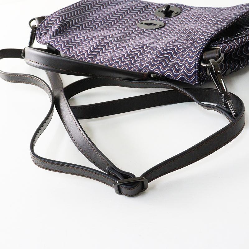 美品 ザネラート ZANELLATO POSTINA ポスティーナ S BLANDINE ブランディン 2WAY ショルダーバッグ/■ネイビー【2400014475845】 美品 ザネラート ZANELLATO POSTINA ポスティーナ S BLANDINE ブラン