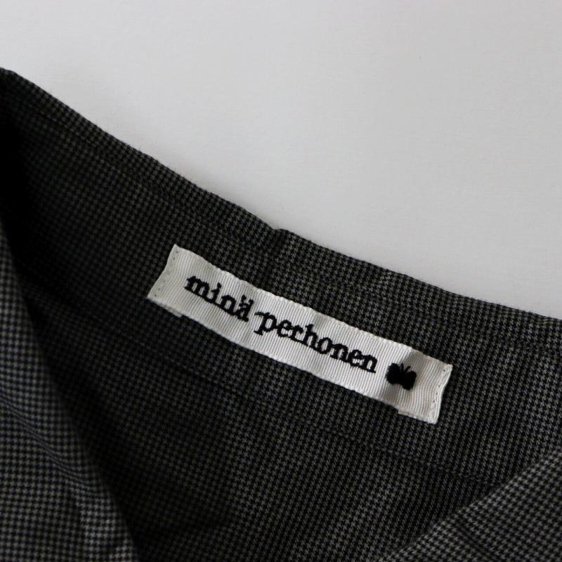 mina perhonen（ミナペルホネン） 2024AW mina perhonen blumen 刺繍入 