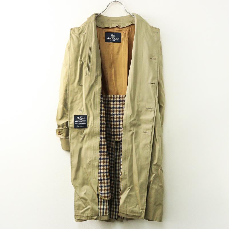 Aquascutum（アクアスキュータム） 英国製 チェックライナー付き