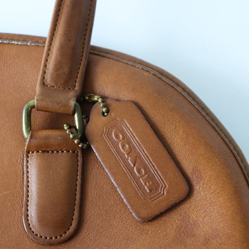 COACH コーチ 9958 レザーハンドバッグ トートバッグ/ブラウン