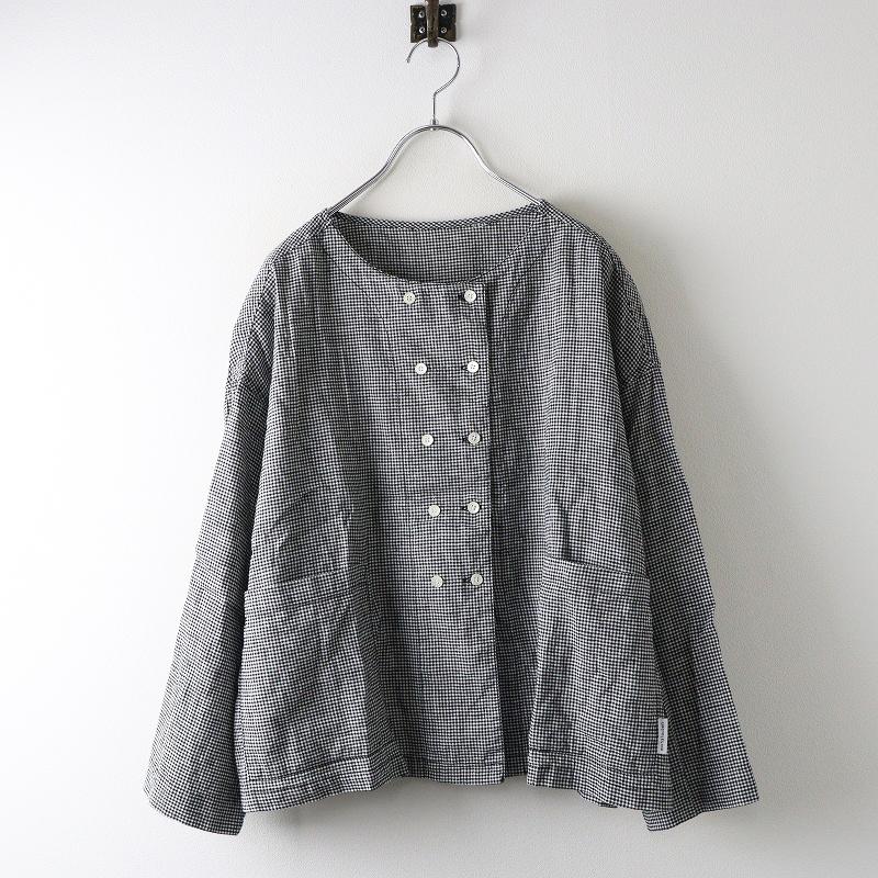 UpcycleLino ギンガムシャツジャケット ネストローブ 2024SS 2024SS ネストローブ nest Robe 【UpcycleLino】 ギンガムシャツ