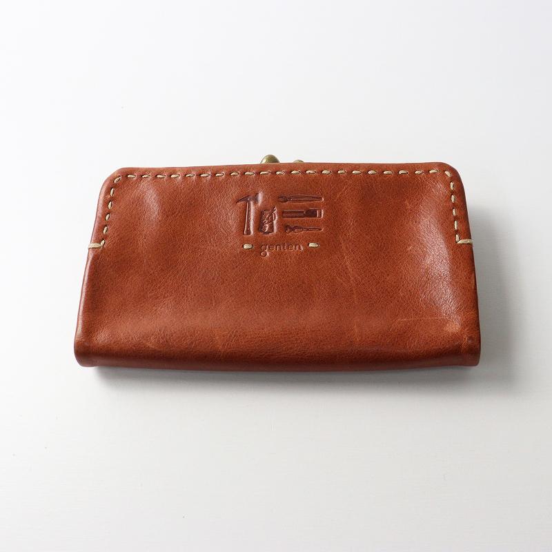 【未使用】genten ブラウン 本革長財布 中古・古着通販】genten (ゲンテン) 長財布 ブラウン｜ブランド・古着