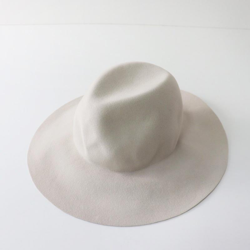 新品未使用】KIJIMA TAKAYUKI クロシェハットラビットヘアフェルト