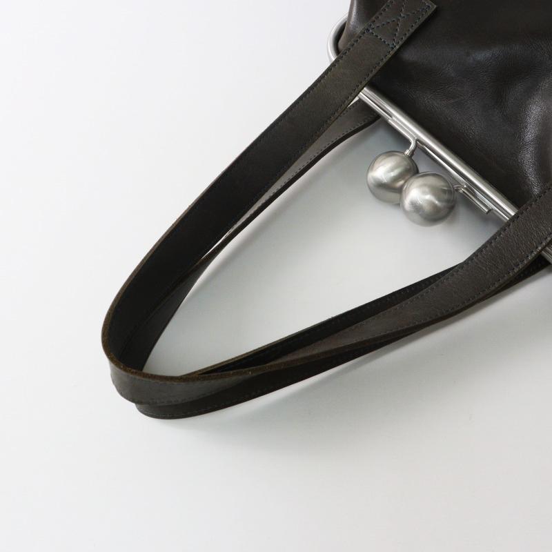 期間限定価格】クレッシェント CRESCENT がま口 レザー トート
