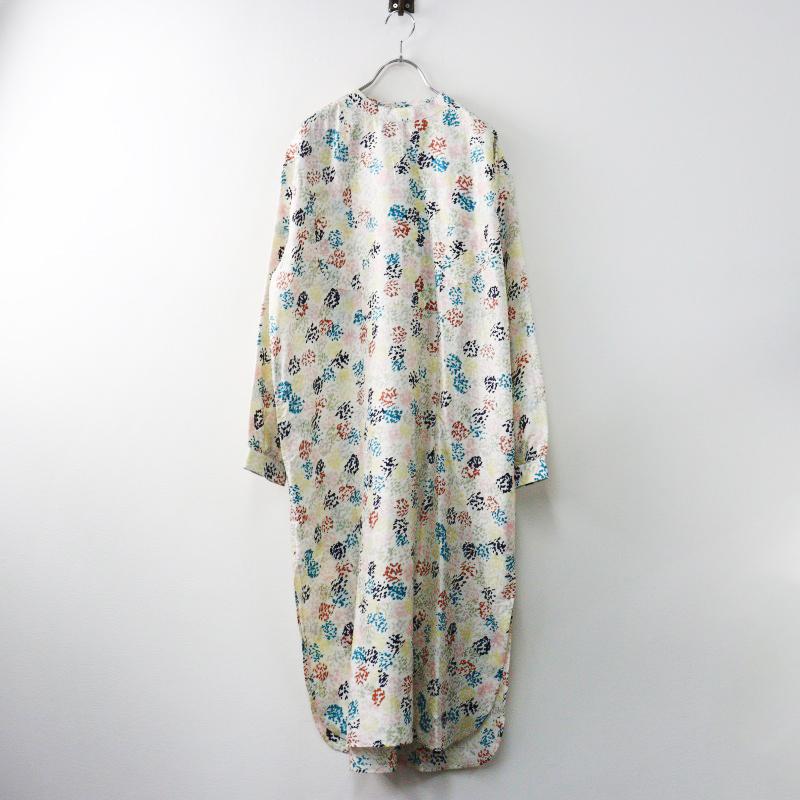 期間限定価格】2023SS ブノン BUNON Khadi Silk Hand Print Dress  