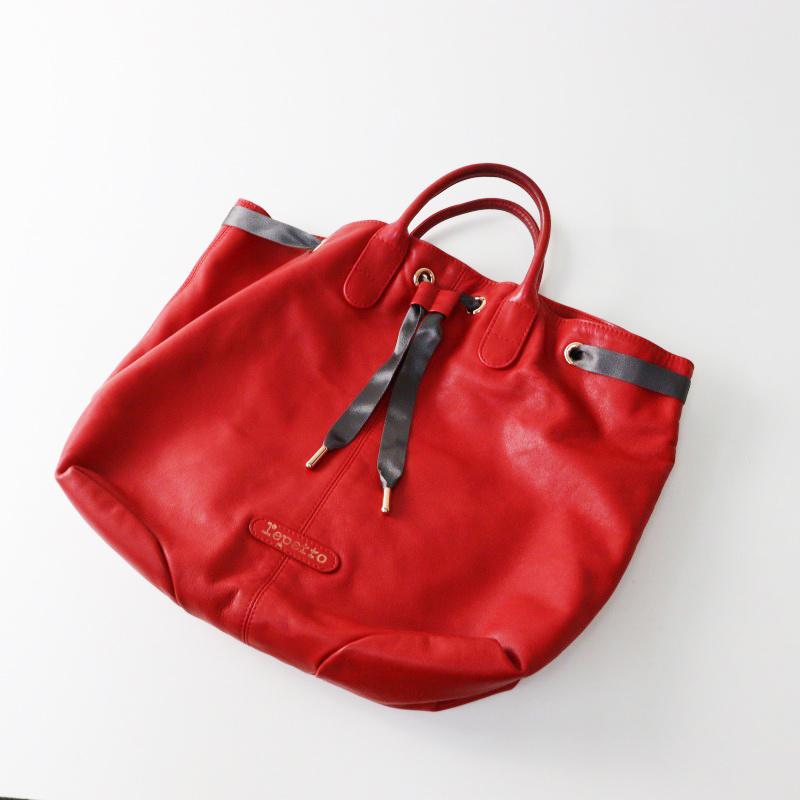 美品 レペット アラベスク　レザー　ショルダーバッグ トートバッグ　黒　2way New Collection: the new leather goods | Repetto（レペット