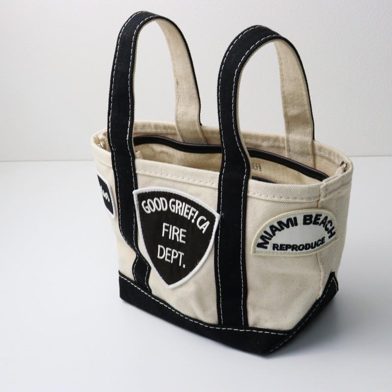 GOOD GRIEF PATCE TOTE BAGグッドグリーフ