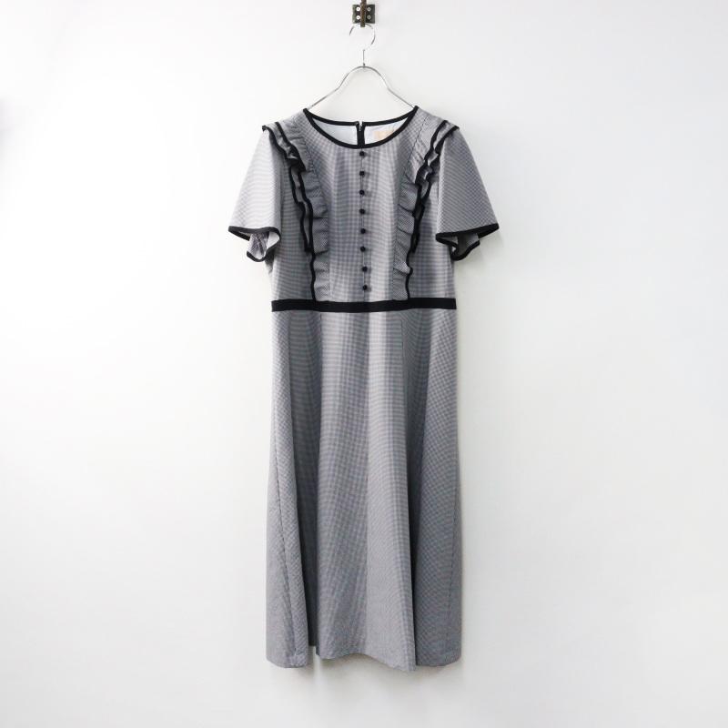 2024SS 大きいサイズ ローズティアラ Rose Tiara サッカーチェック