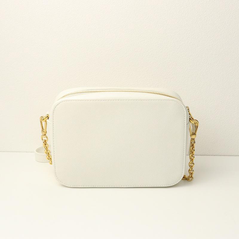 美品 フルラ FURLA BRAVA MINI CROSSBODY レザーショルダーバッグ｜オフホワイト ミニ クロスボディ ポシェット【2400014565799】 FURLA（フルラ） 美品 FURLA BRAVA MINI CROSSBODY レザーショルダー