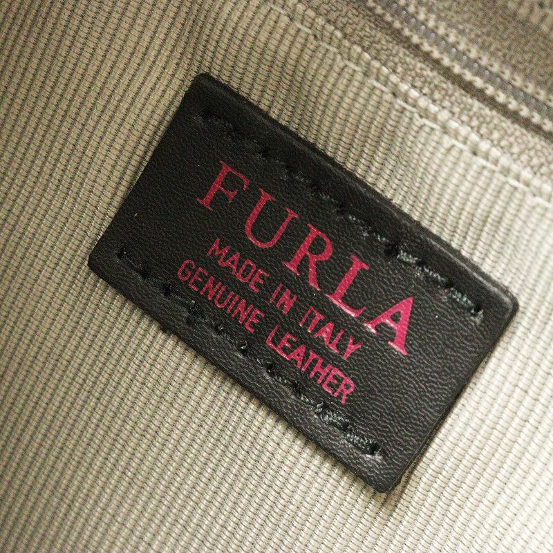 美品 FURLA フルラ BRAVA ミニクロスボディ ショルダー ブラック FURLA（フルラ） 美品 FURLA BRAVA MINI CROSSBODY レザーショルダー