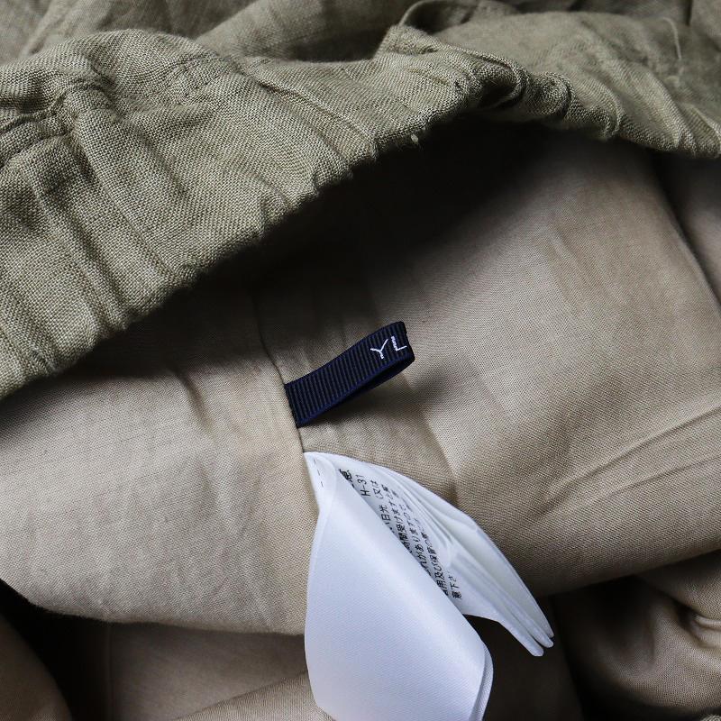 美品 定価4.9万 2025年 イレーヴ YLEVE LINEN POPLIN TR リネン  