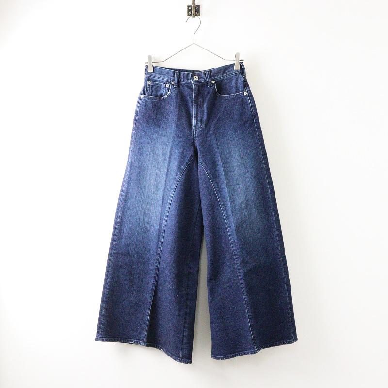 Johnbull（ジョンブル） 美品 JOHN BULL ZP073 ワイドデニムパンツ S 