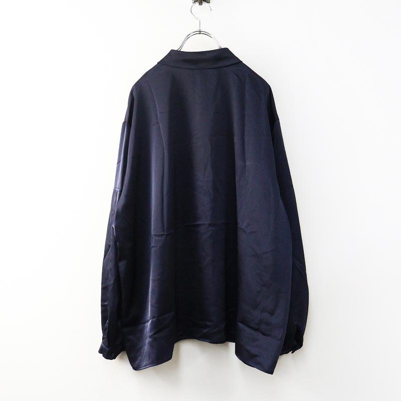 マノフ MANOF OUT POCKET SATIN SHIRTS アウトポケット サテン シャツ 