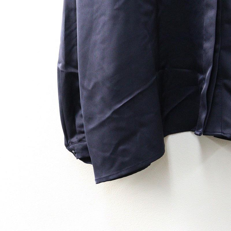 マノフ MANOF OUT POCKET SATIN SHIRTS アウトポケット サテン シャツ 