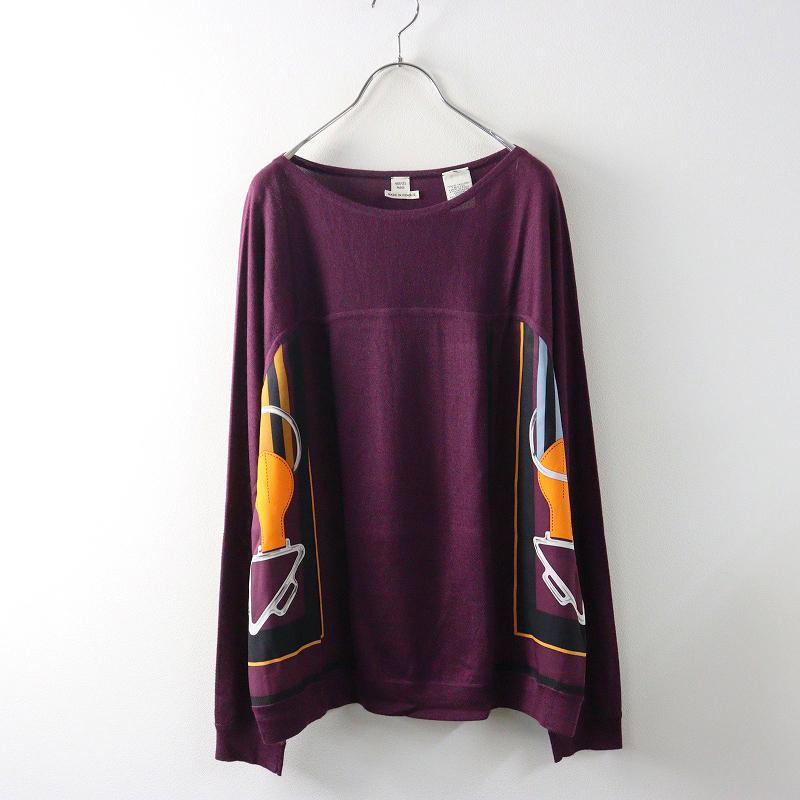 HERMES エルメス シルク ニット トップス