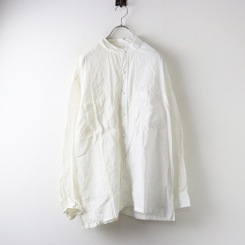 メンズ メゾンドソイルオム maison de soil HOMME コットンXリネン切替 