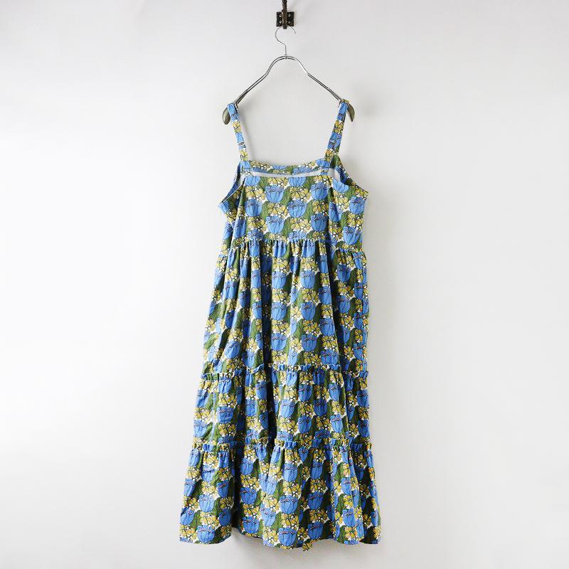 ワンピース Tudor fields strap dress Jane Marple 未使用 2022AW ジェーンマープル Jane marple リバティ Tudor fields