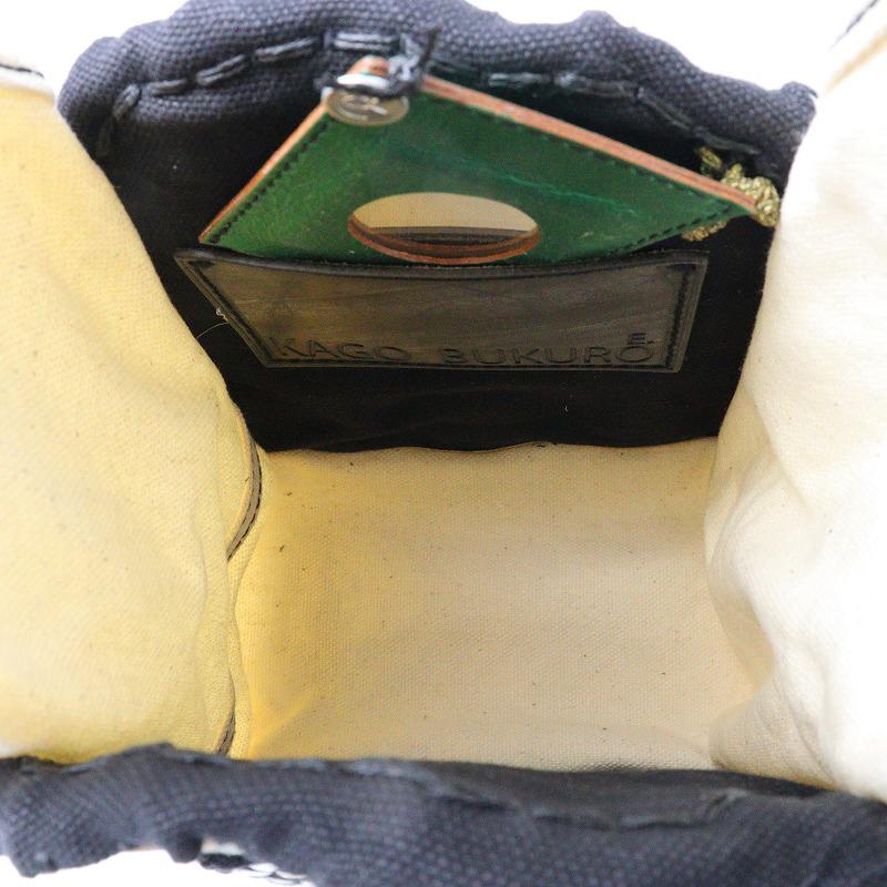 【美品】エバゴス　お買い物バッグ　サテンカゴバッグ　Eワッペン 刺繍　カゴバッグ エバゴス ebagos お買い物バッグEワッペン＼オフホワイト E刺繍