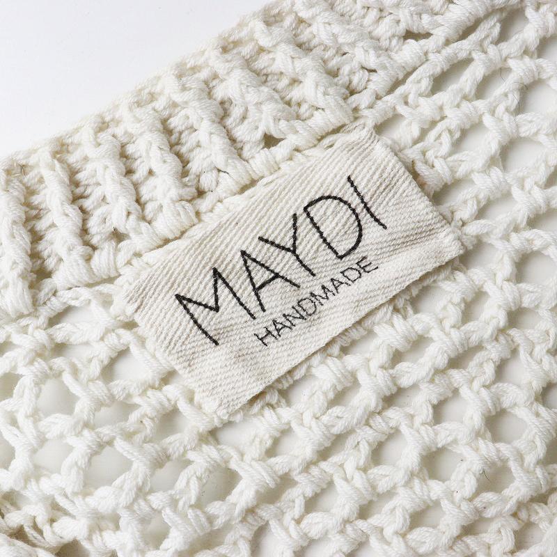 MAYDI HANDMADE マイディ　コットンニットベスト MAYDI HANDMADE コットンニットベスト マイディ MAYDI マイディ ニット
