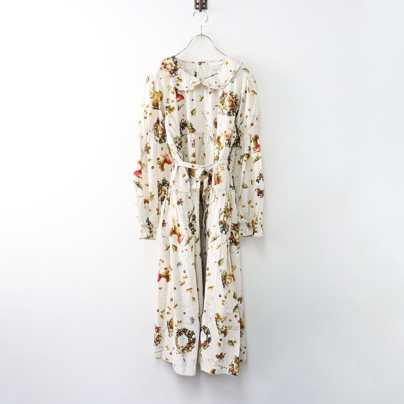 美品 定価7.1万 2024AW ピンクハウス PINK HOUSE ウィンターフォレスト