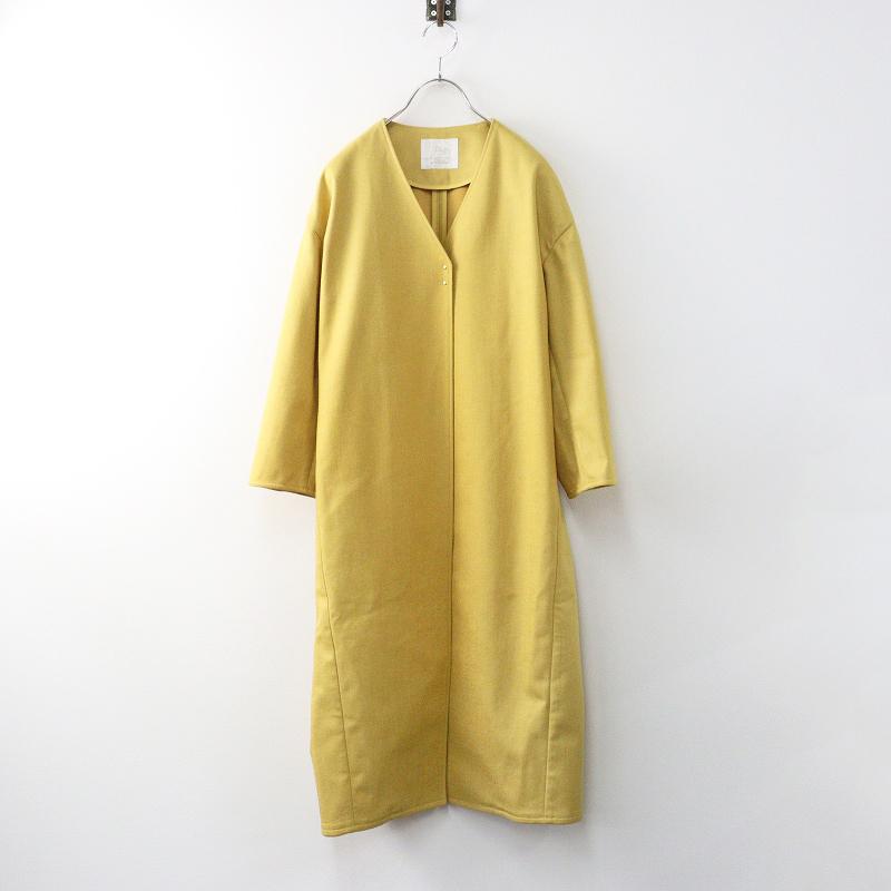 美品 定価41040円 プラージュ plage アイアスボンディングコート 36 