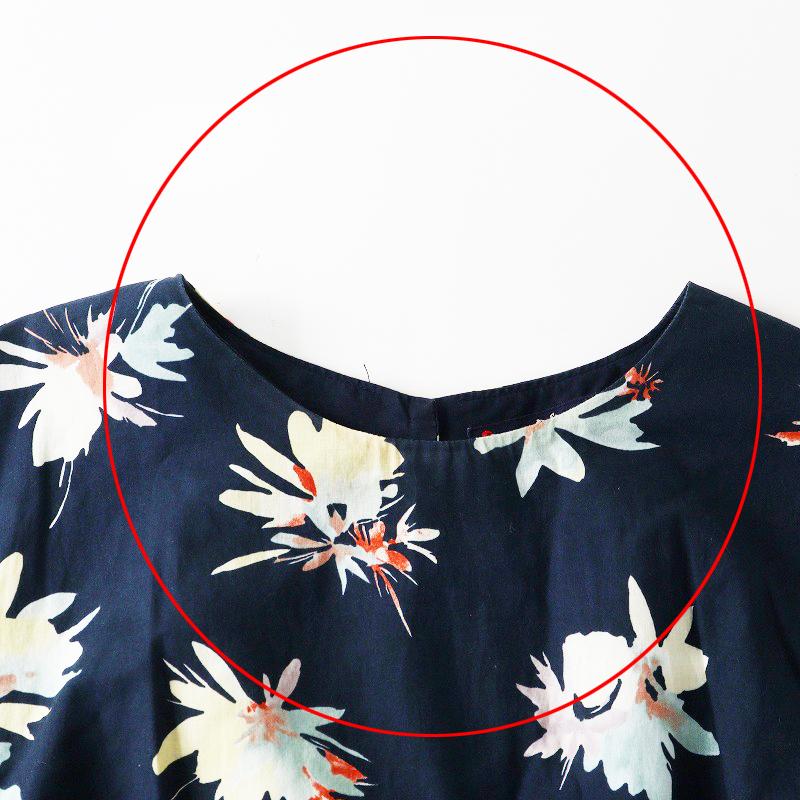 Pal'las Palace（パラスパレス） フラワープリント ノースリーブ