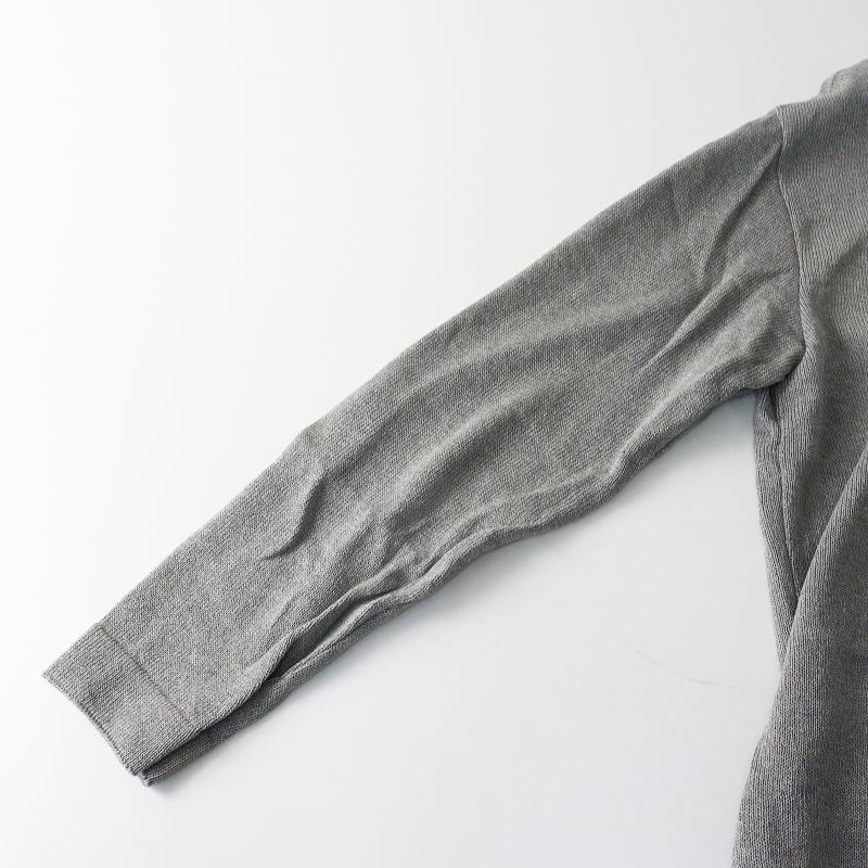 SDL45Rフォーティーファイブアールニットセーター綿100%グレーレディース 275633-01.jpg