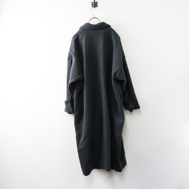 2021AW エヴァムエヴァ evam eva wool angora tailored coat ウール アンゴラ テーラードコート 2 ...