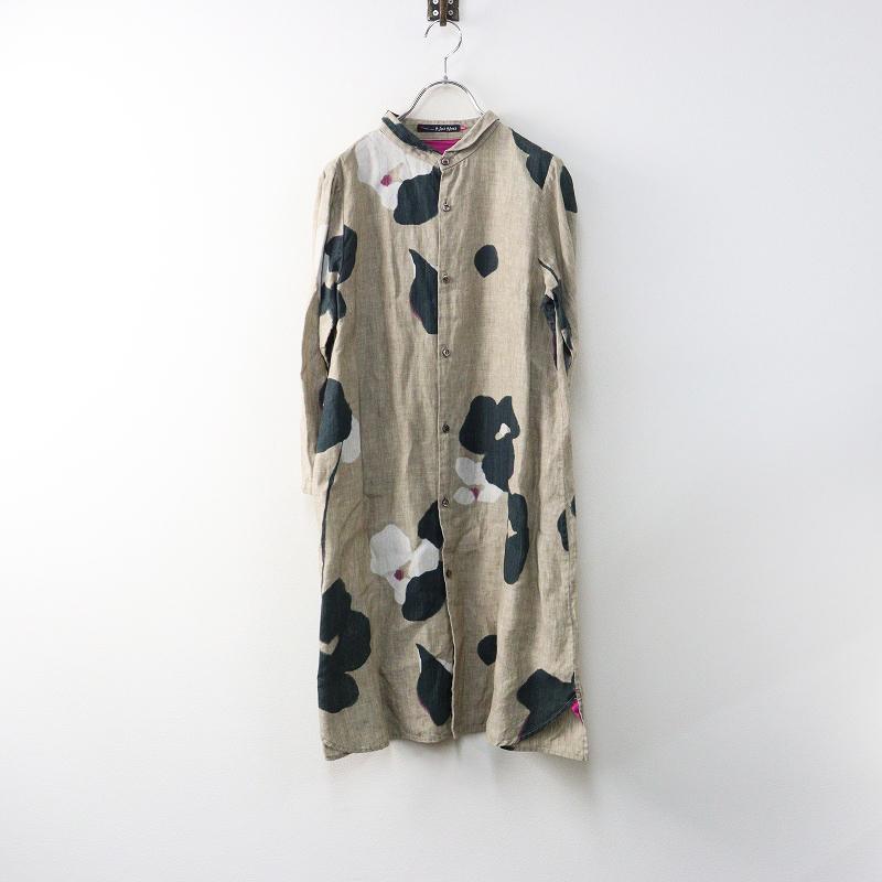 【専用】Pal´las Palace パラスパレス　リネン　シャツワンピース モモコ様専用でス。pal'las palace リネンスタンド襟ワンピース