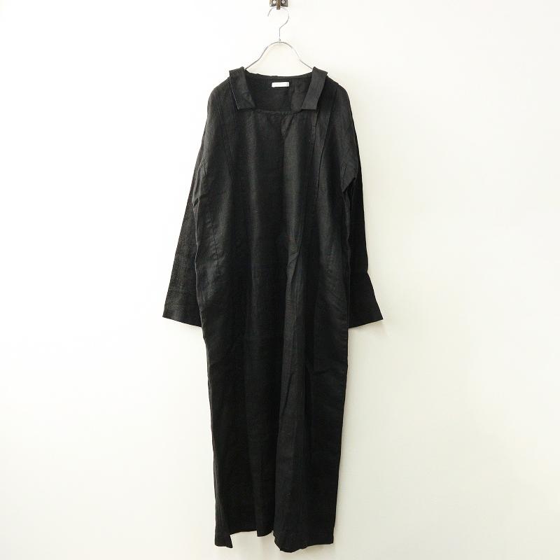 フォグリネンワーク fog linen work 染色加工 リネン 襟付き タック