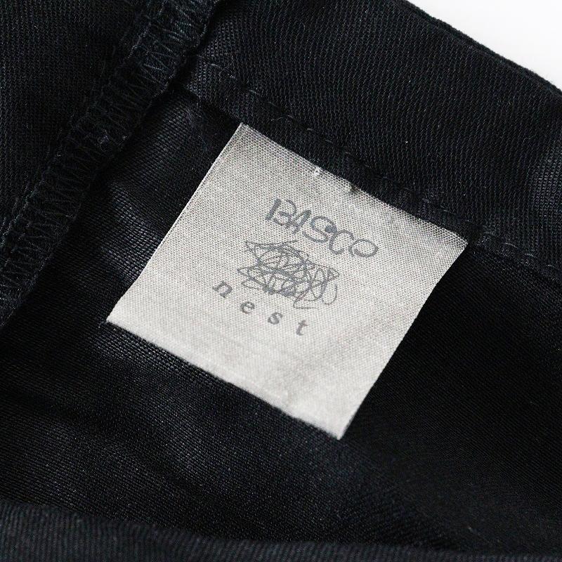 バスコ ネスト BASCO nest リネンテンセルギャザースリーブワンピース 